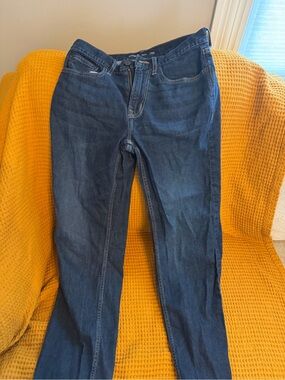 Old Navy Men's Dark Blue Straight-Leg Jeans